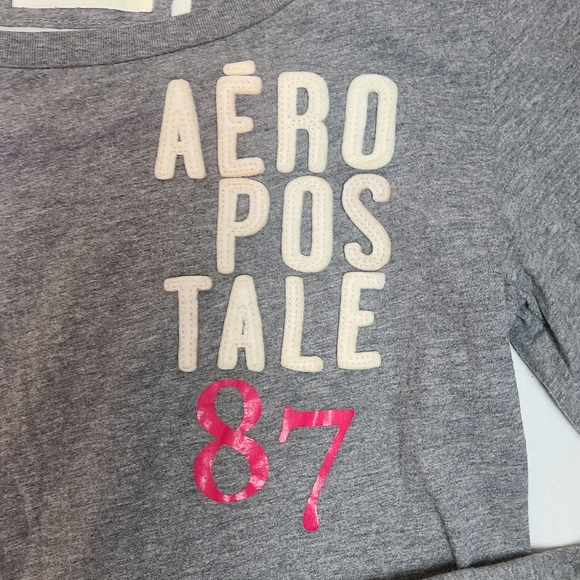 AEROPOSTALE y2k Long Sleeve Logo Shirt - Picture 5 of 8
